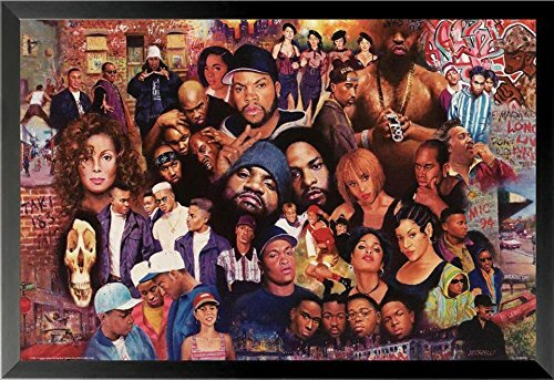 East Urban Home Legends Of Rap And Hip Hop 80s And 90s Framed